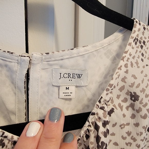 J.Crew Animal print dress - Picture 2 of 4